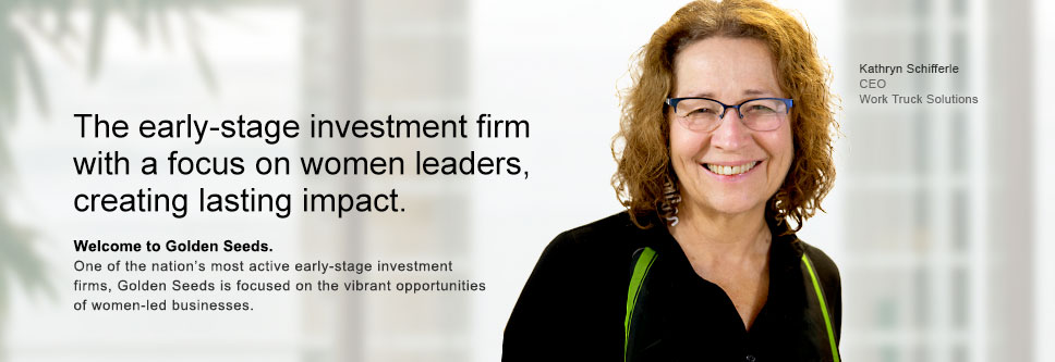 The early-stage investment firm with a focus on women leaders.